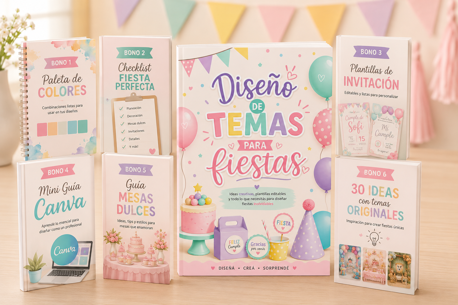 Diseño de temas para fiestas